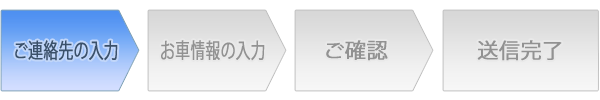 ご連絡先の入力